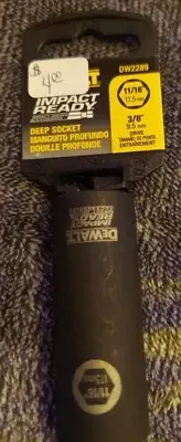 Dewalt Impact Ready Deep Socket 11/16 —- 3/8 Drive