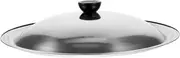 SECFOU Stainless Steel Lid for Pans Moisture Sealing Pan Cover Replacement Pot Lid Handle Easy Clean Universal Fit