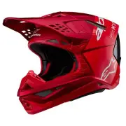 Supertech S-M10 Flood Helmet Ece 22.06 Red Fluo Red M&G