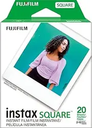 Fujifilm Instax Square Twin Pack Film - 20 Exposures