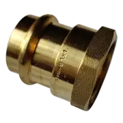 25 Pieces 1" Propress Female Adapter, Lead Free Brass, 1" Press Fit Female