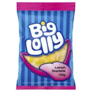 Big Lolly Lemon Sherbets 120g x 12