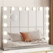 Hollywood Frameless Makeup Mirror With 15 LED 58cm x 46cm