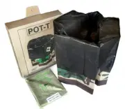 Toilet Portable Outdoor Travel POT-T Camping, backpacking, max seated 350lb