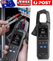 Voltage Digital Clamp meter NCV Multimeter AC DC Cap Live Wire Tester DMC-100