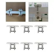 6x Awning Wall Bracket White Accessories for Deck Yard Sun Protection Awning