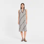 Sheridan Peppi Stripe Covertible Cover Up in Monochrome Cotton