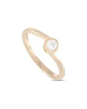14K 0.26 ct. tw. Diamond Ring