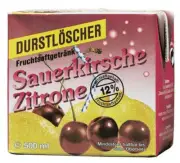 Thirst Quencher Cherry Lemon Juice Cocktail 500ml 24er Pack