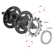 Premium Single Speed Freewheel Sprocket Gear Set 13T14T15T16T17T18T for Bikes