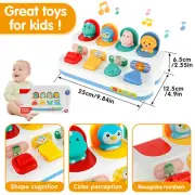 Baby Pop Up Toys Sorting Push Doll Toy Creative Interactive Early Learning Toy◇