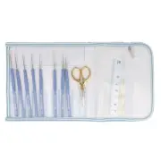 Tulip ETIMO patterned lace needle set premium gold TLG-001