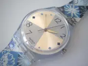 SCOTTISH BLUE! Delicately Defined BLUES Swatch! NIB-RARE!
