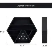 Hexagon Crystal Shelf Floating Shelves