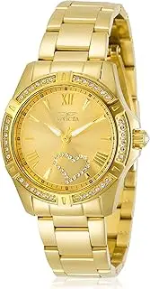 [Invicta] Angel 21384 Women's Quartz Watch - 34 mm, Stainless Steel, Quartz Movement