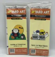Yard art Do it Yourself Yard Art Pattern Vampire Trick Or Treat NEW