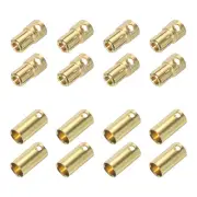 6 Pairs Banana Plugs Connector 6.5mm Male Female Banana Plug for Speaker Wire