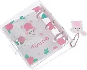 Pvc Cartoon Bunny Scrapbook Photo Album Diy Scrapbook Binder Hole Cards Organizer