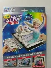 Crayola Color Alive 2.0 Interactive Coloring Book - Disney Frozen