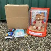 Playskool Teddy Ruxpin Retail Store Display - Shipping Box & Accesories