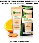 3 PACK OF GARNIER BB CREAM MIRACLE SKIN PERFECTER WITH SPF 24 DAILY ALL IN ONE