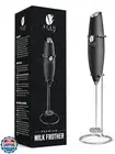 Bean Envy Milk Frother Handheld for Coffee - Electric Hand Blender, Mini Drin
