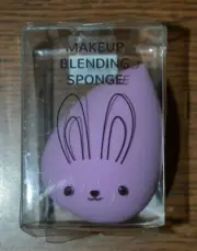 M2U NYC Lavender Makeup Blending Sponge Bunny Rabbit