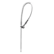 T&S Brass B-2250-B Wall Mount Pre-Rinse Spring Action Gooseneck w/o Base Faucet