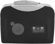 Cassette to MP3 Converter, Portable Stereo USB Tape to PC MP3 CD Switcher Converter Adapter Music Player Capture Support Playback and Recording