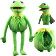 60cm Cartoon The Muppets KERMIT FROG Hand Puppet Plush Toys Soft Boy Doll