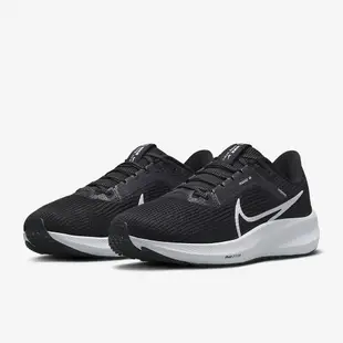 NIKE 慢跑鞋 女鞋 運動鞋 小飛馬 緩震 W AIR ZOOM PEGASUS 40 黑 DV3854-001