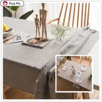 在飛比找蝦皮購物優惠-桌布 桌巾🔴北歐格子簡約 日式無印良品風  餐桌布 桌墊 蓋