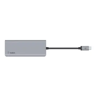 【Belkin】貝爾金 USB-C 7合1 Type-C 多媒體轉接器 台灣總代理 (9.5折)