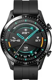 HUAWEI Watch GT 2, 2 Weeks Battery Life, 15 Workout Modes and Full-time Fitness Trainer, GPS, 3D Glass Screen, 1.39 Inch AMOLED Display, Bluetooth calling, 46mm - Matte Black
