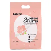Zodiac Clumping Clay Cherry Blossom Cat Litter 10L-6kg