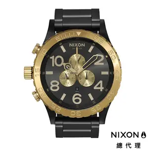 NIXON 51-30 時尚霸氣 潛水錶 金灰 金 灰 男錶 女錶 手錶 大錶逕 型男必備 潮人裝備 潮人態度 禮物首選