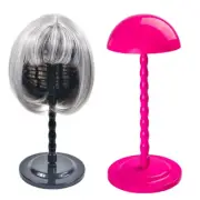 Plastic Wig Stand Hat Display Mannequin Head Stand for Styling Drying Display