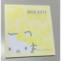 在飛比找蝦皮購物優惠-【買一送一】三麗鷗 3M 便利貼 黃色 hello kitt