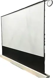 Screen 80-150 Inch Electric Motorized HD/4K Home Cinema White Floor Rising Projector Screen(150 inch)