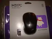 LOGITECH M317C WIRELESS MOUSE WITH BONUS MOUSE PAD