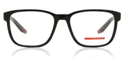 Prada Linea Rossa PS06PV 1AB1O1 Men's Glasses Black Size 55 - Private Health Rebate - Blue Light Block Available