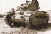 WW II German Photo -- Knock Out Matilda II Tank - France 1940