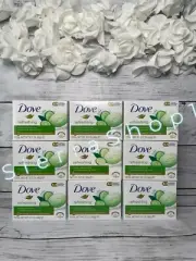 9 x 90g Dove - Fresh Touch Soap Bars - Cucumber & Green Tea Scent