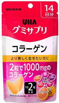 在飛比找DOKODEMO日本網路購物商城優惠-[DOKODEMO] UHA味覺糖膠原蛋白