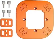 Woodworking Router Templates, Corner Jig Router Table Template, 5.51x5.51 Inches Heavy Duty Round, Reusable Arc Mold for Picture Frame Cutting Outer Diameter