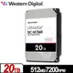 WD Ultrastar DC HC560 20TB 3.5吋 SATA 企業級硬碟 WUH722020BLE6L4(0F38785)