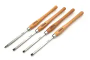 Narex 4 Piece Set Large Carbide Insert - Square, Radiused, Round and Diamond