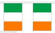 IRELAND FLAG BUNTING 9 metres 30 flags EIRE DUBLIN