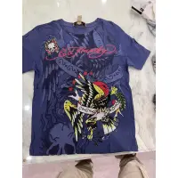 在飛比找蝦皮購物優惠-Ed Hardy 正品（藍色短袖）