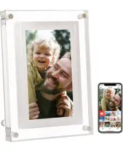 WiFi Digital Picture Frame,Smart Digital Photo Frame 1280x800 HD IPS Touchscreen